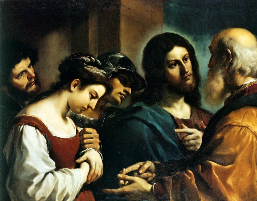 Ehebrecherin und Jesus - guerci02